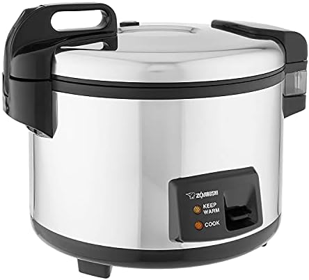 Photo 1 of Zojirushi NYC-36 20-Cup (Uncooked) Commercial Rice Cooker and Warmer, Stainless Steel