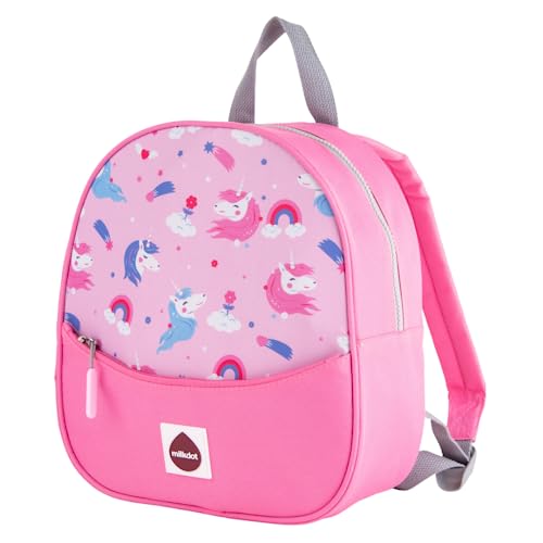 Photo 1 of  Milkdot Designer Mini Backpack, Pink, Perfect for Women, Men, Boys, Girls, Stylish for Kids Ages 3+ (Unicorn) 