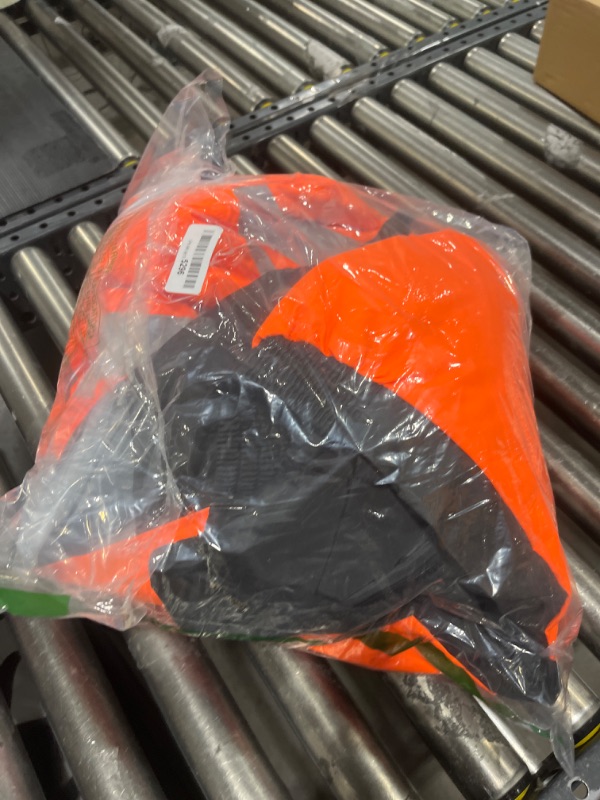 Photo 2 of Hilivistec Safety Jacket, High Visibility Reflective Bomber Jackets for Men, Hi-Vis Construction Jacket Orange XX-Large