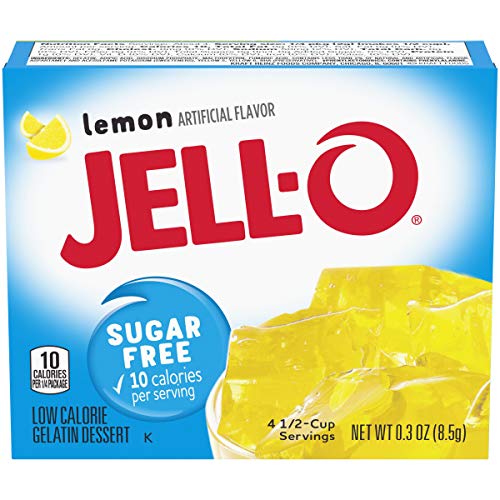Photo 1 of JELLO Lemon Gelatin Dessert Mix (0.30oz Boxes, Pack of 24) BEST BY 19 JAN 2026