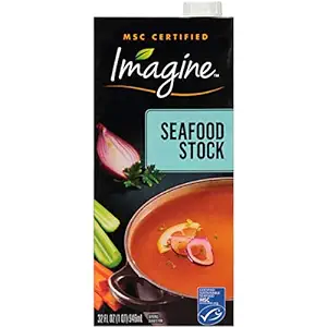 Photo 1 of PACK OF 3 IMAGINE FOODS Seafood Stock, 32 FZ BB JUL .27.24