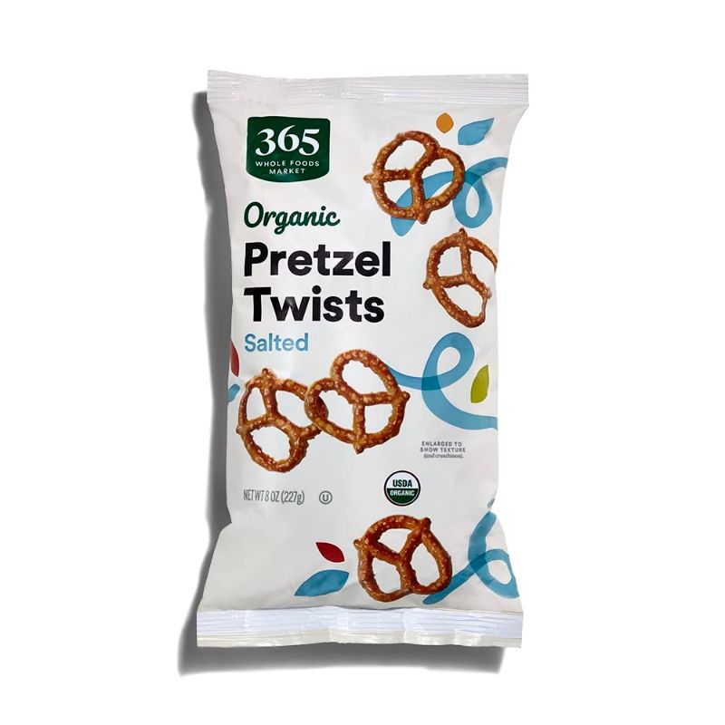 Photo 1 of 365 by Whole Foods Market, Organic Mini Pretzel Twists, 8 Ounce Salted 8 Ounce (Pack of 2) BB JUL.02.24