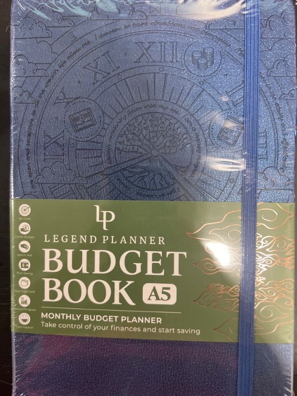 Photo 1 of Royal blue budget book 