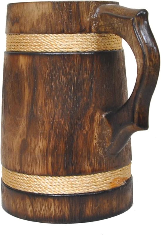 Photo 1 of Kitchen Supplier Handmade Wooden Rustic Beer Mug made up of Real Mango wood Eco-Friendly - Christmas Collection 2021 