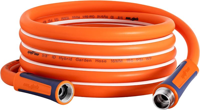 Photo 1 of Short Leader Garden Hose - 5/8" X 3 Ft - Flexible and Sturdy Hybrid PVC Garden Hose with 100% Drinking Safe Design, Lightweight & Kink-Resistant for Easy Watering, 3-Year Warranty Included!