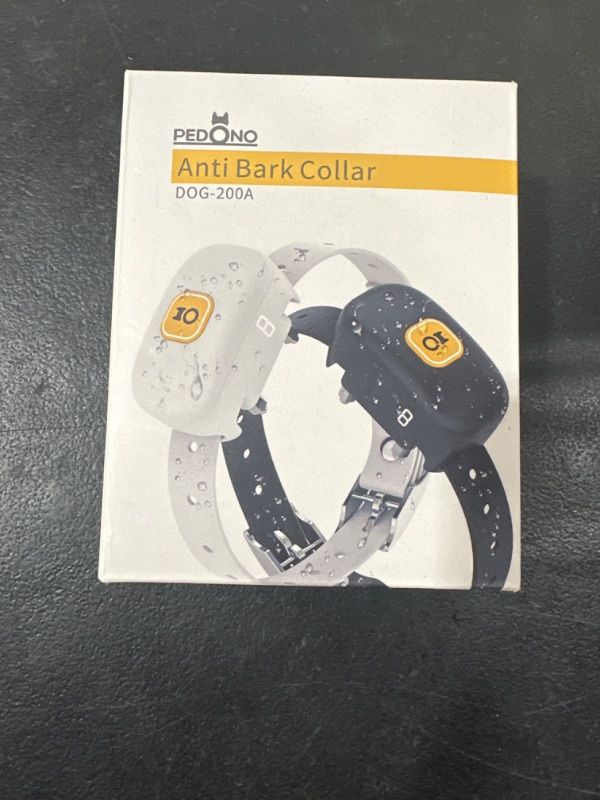 Photo 1 of Auto Bark Collar for Medium Dogs,Smart Shock Training Control Vibration Detection Waterproof with Adjustable Intensity for Large Small Dogs 10-150lbs