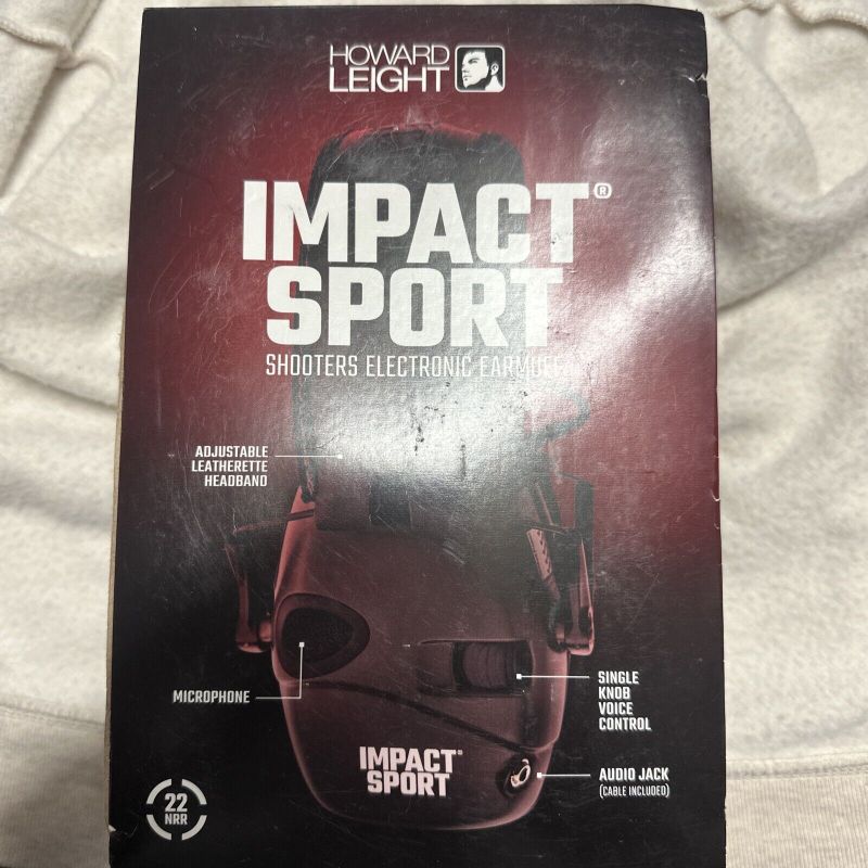 Photo 1 of Howard Leight R-01526 Impact Sport Electronic Shooting Ear Muffs
