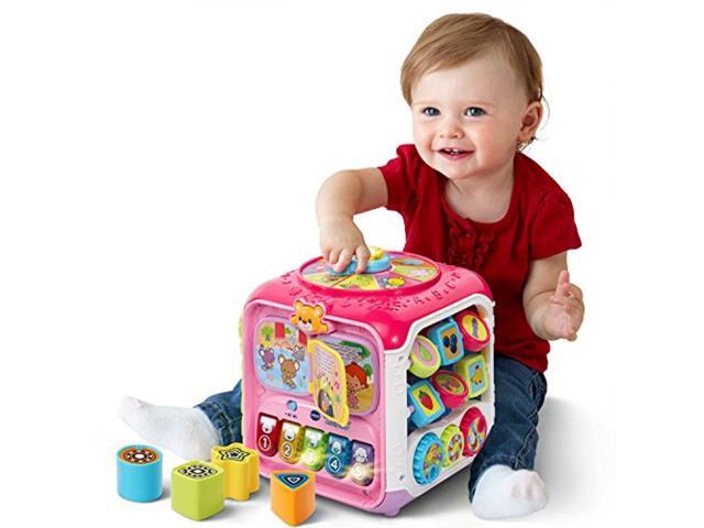 Photo 1 of Vtech Sort and Discovery Activity Cube (frustration Free Packaging), Pink
