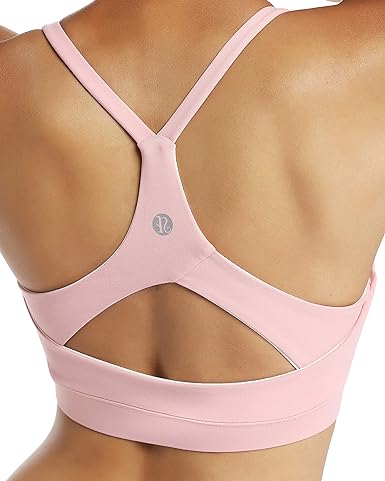 Photo 1 of RUNNING GIRL Stappy Sports Bra for Women Sexy Open Back Medium Support Yoga Bra with Removable Cups SIZE S