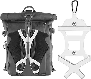 Photo 1 of Shoe Clips, Doormoon Shoe Holder for Backpack 1 Pair Shoe Holster for Cleats Basketball Running Shoes, Large(White) 
