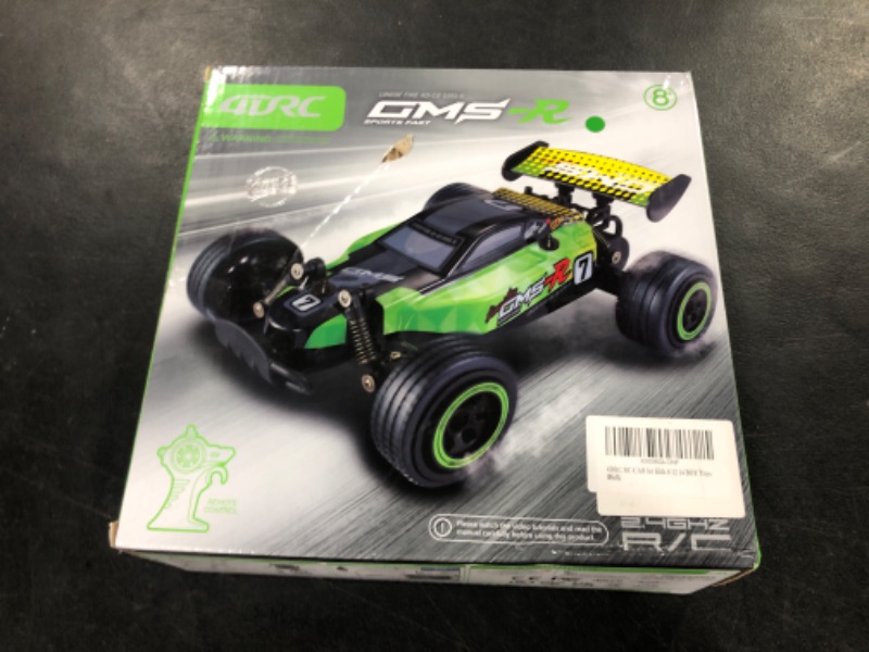 Photo 2 of 4DRC C8 Remote Control Truck 2.4Ghz 25KM/H High Speed RTR Electric Rock Climber Fast Race Buggy Hobby Cars Toy for Kids Gift(Green)