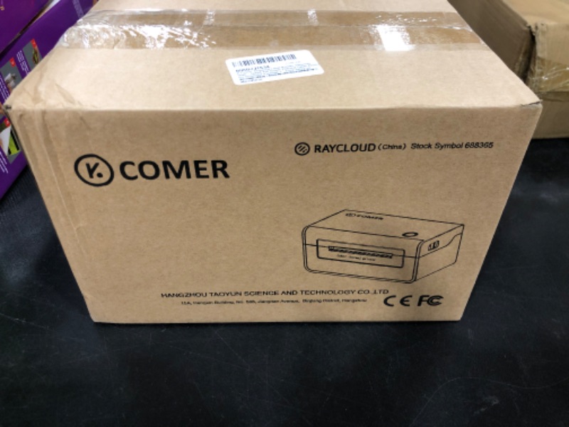 Photo 3 of K Comer Shipping Label Printer 150mm/s High-Speed 4x6 Direct Thermal Label Printing for Shipment Package 1-Click Setup on Windows/Mac,Label Maker Compatible with Amazon, Ebay, Shopify, FedEx,USPS,Etsy BASIC VERSION
