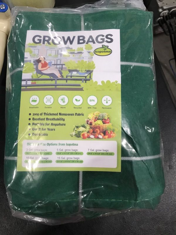 Photo 1 of 10 GALLON GROW BAGS