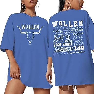 Photo 1 of SIZE LARGE Oversized Shirts Womens Cowboy Cowgirl Cattle Skull Tops Tee Western Rodeo Vintage Crew Neck Blouse Tee
