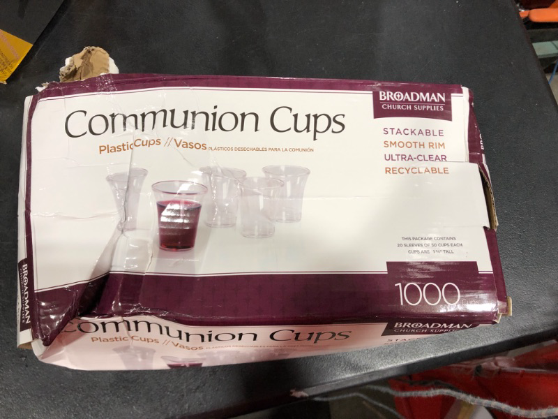 Photo 1 of 1000 COMMUNION CUPS