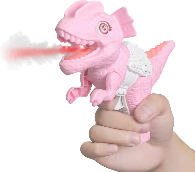 Photo 1 of TOODLT Dinosaur Water Spray Toys, Mist Spray Toys with Realistic Roars and Light Water Flame, Summer Toys, Pool Outdoor Interactive Dinosaur Toys for Kids 3 4 5 6 7+

