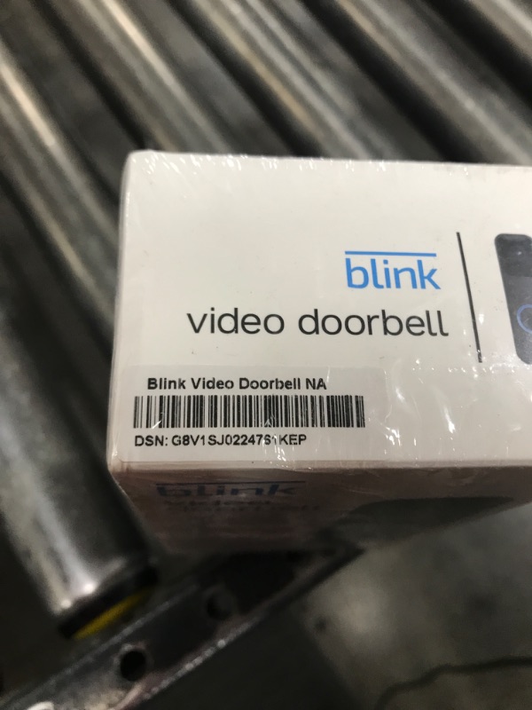 Photo 3 of  Blink Video Doorbell | Two-way audio, HD video, motion and chime app alerts and Alexa enabled — wired or wire-free (Black) 