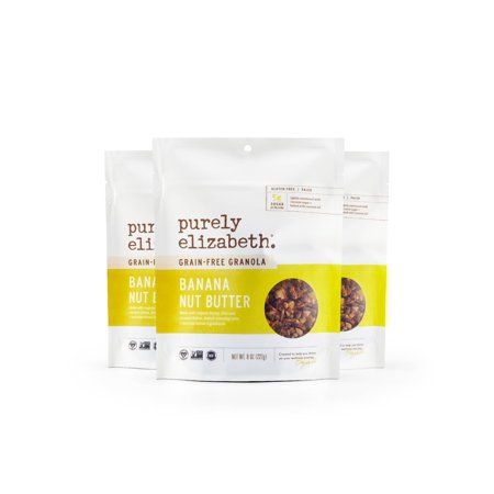 Photo 1 of  Purely Elizabeth Grain Free Granola Banana Nut Butter 3Ct-8Oz Bags BEST BY 27 JUL 2024