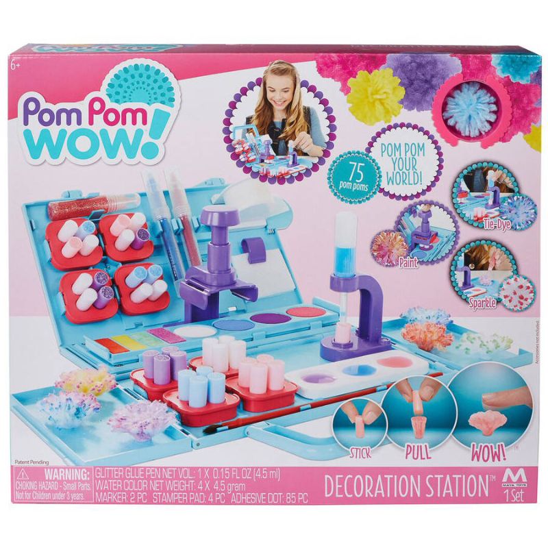 Photo 1 of  Pom Pom Wow Decoration Creation Station Art & Craft Kit (116 Pieces) 