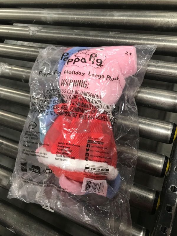 Photo 1 of  Just Play Peppa Pig Holiday Large Plush Kids Toys for Ages 2 up 