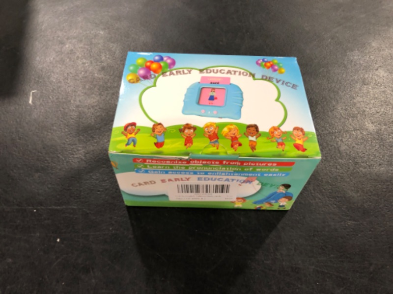 Photo 1 of Kidzdo 540 Sight Words Talking Flash Cards with Music, Pocket Speech Therapy Toys, Montessori Toys, Learning Educational Teaching Gifts for Ages 2 3 4 5 6 Years Old Boys and Girls, Aqua Aqua 540 English(abc, numbers 0-20, 4 Songs)