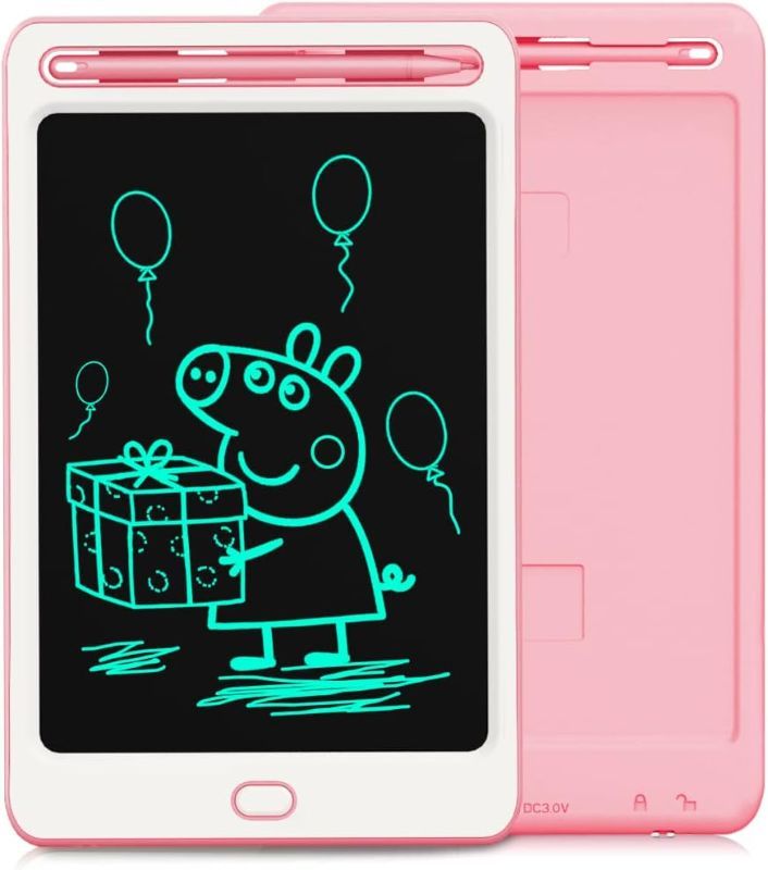 Photo 1 of Richgv LCD Writing Tablet for Kids, 8.5 inches Doodle Board Drawing Tablet Kids LCD Board Digital Writing Pad with Memory Lock Educational Learning Toys Gifts for 3 4 5 6 7 8 9 Years Old Boys Girls
