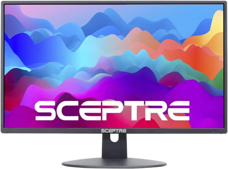 Photo 1 of Sceptre 20" 1600x900 75Hz Ultra Thin LED Monitor 2x HDMI VGA Built-in Speakers, Machine Black Wide Viewing Angle 170° (Horizontal) / 160° (Vertical)
