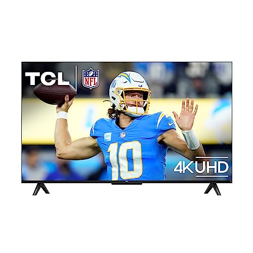 Photo 1 of TCL 43-Inch Class S4 4K LED Smart TV with Fire TV (43S450F, 2023 Model), Dolby Vision HDR, Dolby Atmos, Alexa Built-in, Apple Airplay Compatibility, S
