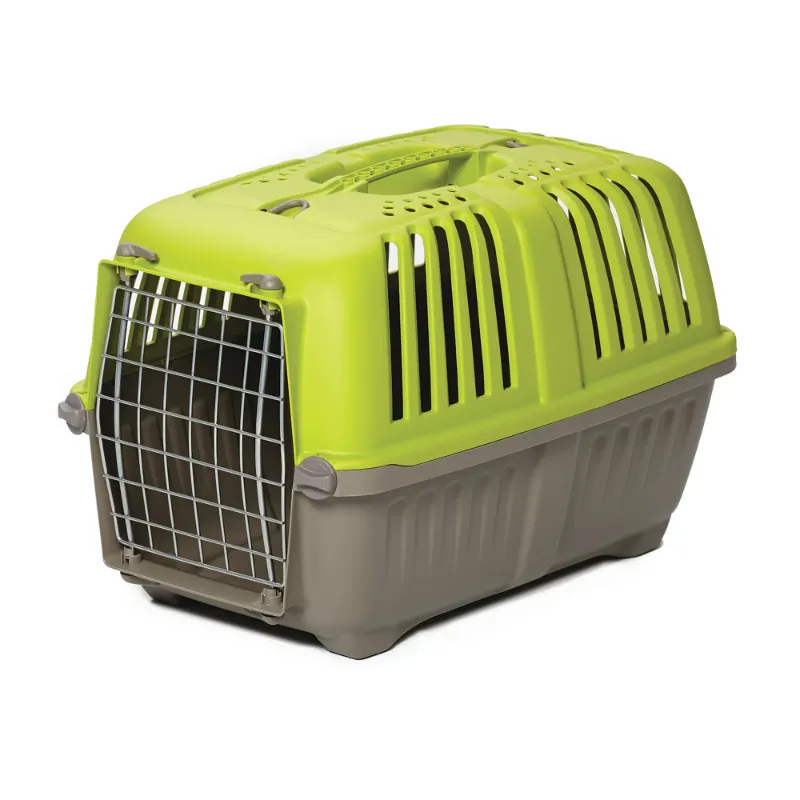 Photo 1 of MidWest Homes For Pets Spree Hard-Sided Pet Carrier, 19 inch Ideal for "Toy" Breeds, Green, 1-Door
