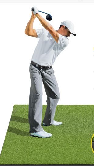 Photo 2 of Golf Mat, 5x4ft Golf Hitting Mats Practice Outdoor Indoor, Artificial Turf Golf Practice Mats w 5x4ft Ultra - 36mm