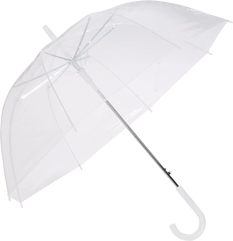 Photo 1 of Basics Clear Bubble Umbrella, Round,