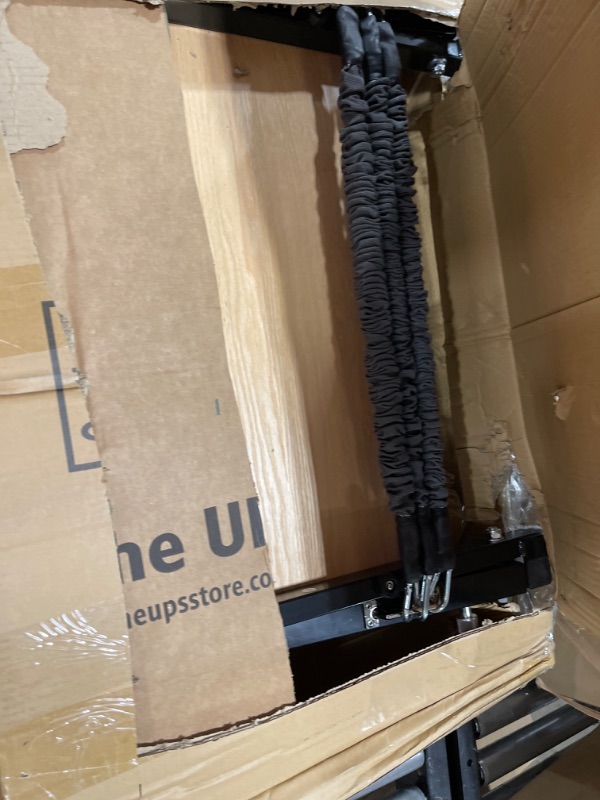 Photo 1 of BootySprout Hip Thrust Machine for High Resistance Glute Training - Home Gym Workout - Comes with 45, 90, and 135 Lbs of Resistance Black