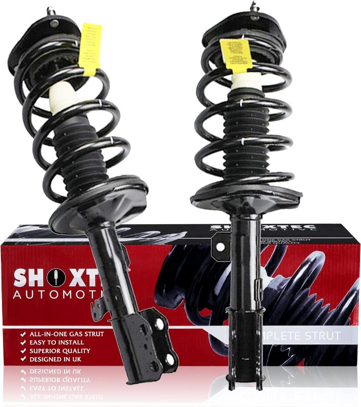 Photo 1 of Shoxtec Front Pair Complete Struts Assembly Replacement for 2003 - 2008 Pontiac Vibe; 2003 - 2008 Toyota Matrix; Coil Spring Shock Absorber Kits Repl. 172117 172116
