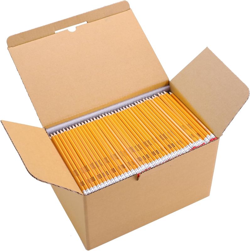 Photo 1 of Premium Yellow Pre-Sharpened Bulk #2 Pencils With Erasers, Wood-Cased Hb Pencils Suitable For Classrooms,Offices, And Teachers,1000 Count
