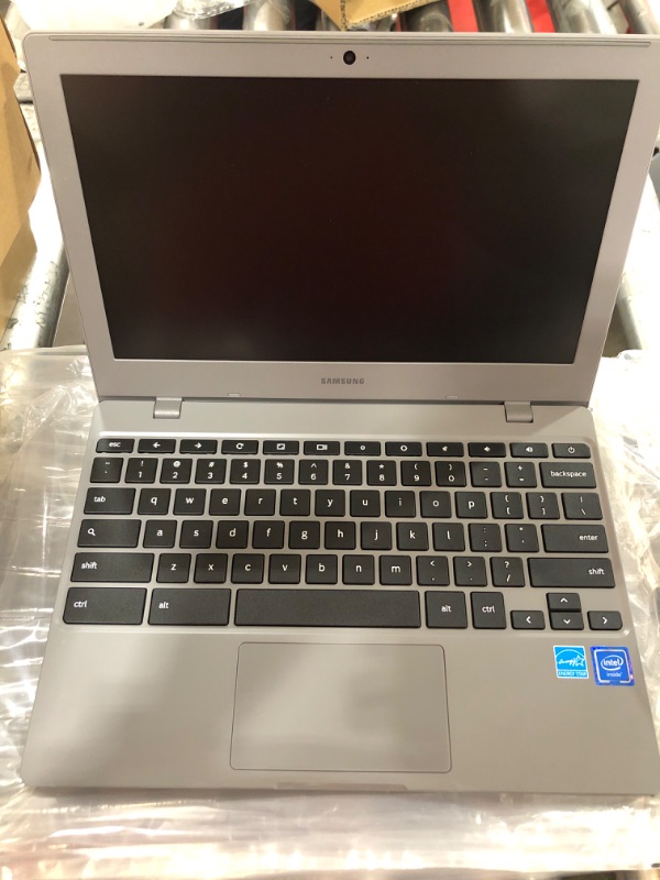 Photo 3 of Samsung Chromebook 4 (2021 Model) 11.6"" Intel UHD Graphics 600, Intel Celeron Processor N4020, 4GB, 32GB, Wi-Fi - (XE310XBA-KA1US) (Renewed), Platinum Titan 4GB RAM 32GB eMMC Chromebook 4 (11.6”)