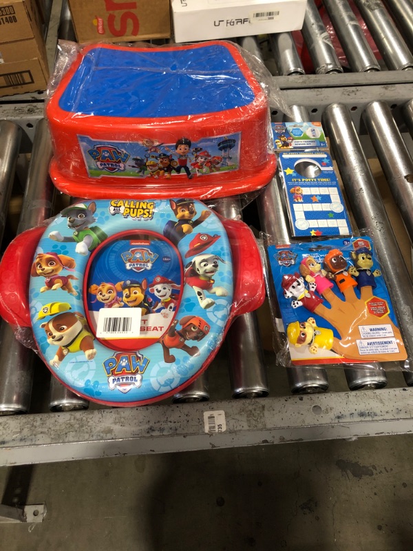 Photo 2 of Ginsey PAW Patrol Calling All Pups, 4 Piece Premium Potty Training Starter Set