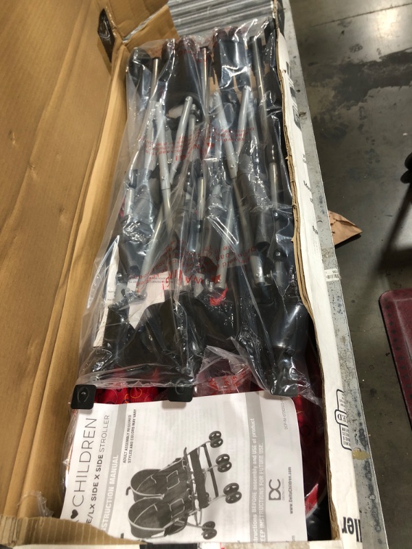 Photo 1 of Delta Children City Street LX Side by Side Stroller, Grey