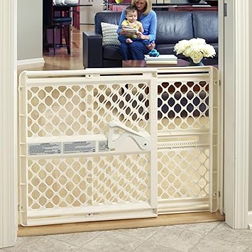 Photo 1 of Toddleroo By North States Supergate Ergo Baby Gate - Sand 26.0" - 42.0" Wide