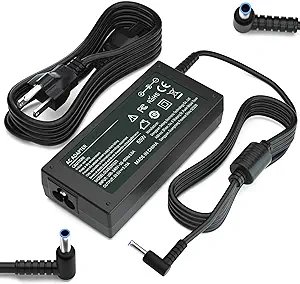Photo 1 of 19.5V 3.33A Envy Charger, Laptop Charger for HP Envy 13 15 17 X360 15-1039wm 15-1033wm 15-w117cl 15-w237cl 15m-cn0011dx 15m-bp111dx 15m-bq121dx 17m-bw0013dx with Power Cord