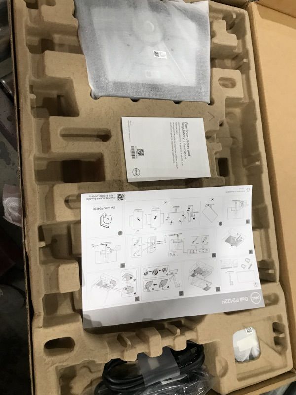 Photo 1 of Dell 24 Monitor - P2422H - Full HD 1080p, IPS Technology, ComfortView Plus Technology