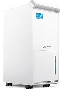 Photo 1 of 1,500 Sq.Ft Energy Star Dehumidifier for Basement with Drain Hose, 22 Pint 2019 DOE DryTank Series Dehumidifiers for Large Room, Suit for Garden Hose, Intelligent Humidity Control, 24H Timer