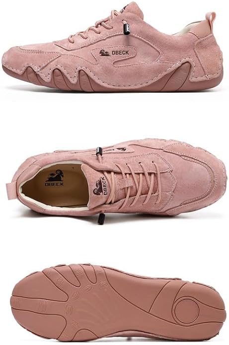 Photo 1 of Women's Fashion Casual Walking Shoes Retro Leather Lightweight Outdoor Sports Sneakers for Hiking Trailing- SIZE 6
