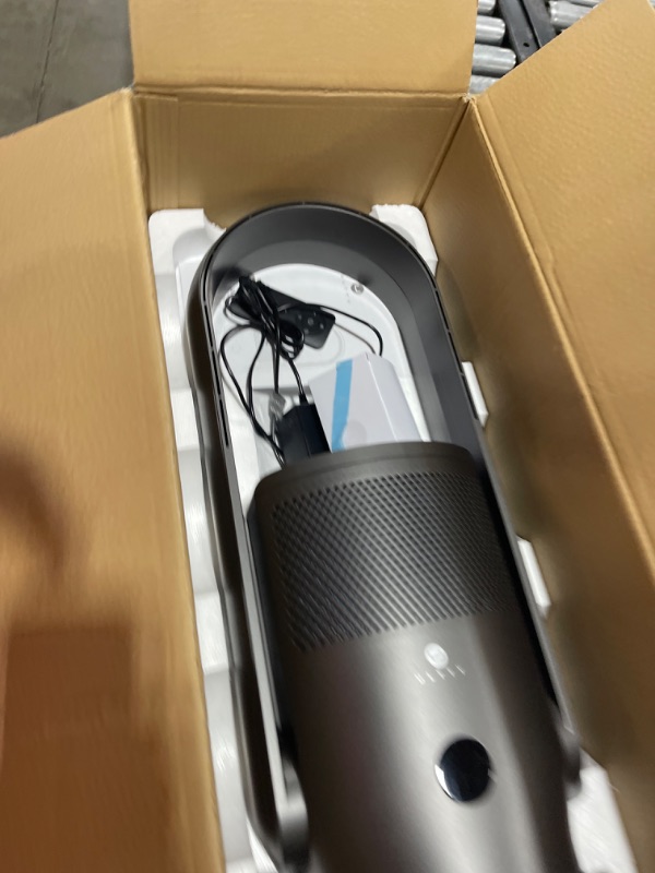 Photo 1 of ULTTY Bladeless Tower Fan and Air Purifier in one, 90° Oscillating Bladeless Fan with Remote, Touch, 8H Timer, Floor Fans for Bedroom Whole Room Home Office R021, Black Black Medium