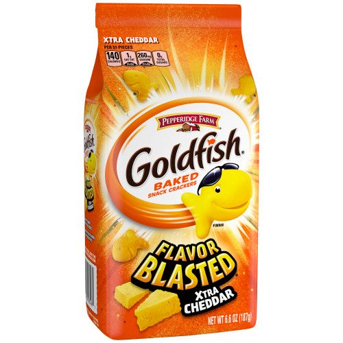 Photo 1 of Pepperidge Farm Goldfish Flavor Blasted Xtra Cheddar Crackers - 6.6oz
08/06/24 6PK