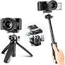 Photo 1 of Camera Tripod Stand Holder, Mini Tabletop Tripod Selfie Stick