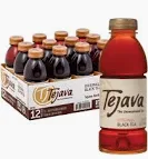 Photo 1 of Tejava Original Black Iced Tea, Unsweetened - 12 pack, 16.9 fl oz bottles 