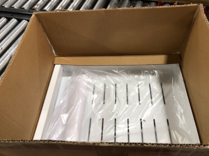 Photo 1 of Pull out Cabinet Organizer, 21"Deep, Slide out Drawers for Kitchen Cabinets, Under Sink Pull-Out Home Organizers with Adhesive Nano Film Fixed, Sliding Cabinet for Bathroom, Pantry Storage Shelves White(1pc) 13.8"Wide-21"Deep