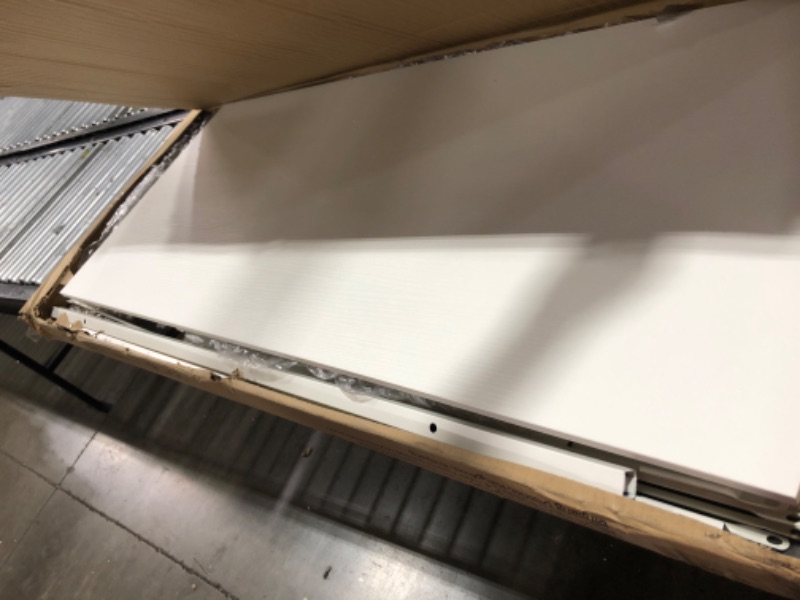 Photo 1 of CubiCubi 55 Inch L Shaped Computer Desk with Storage Shelves