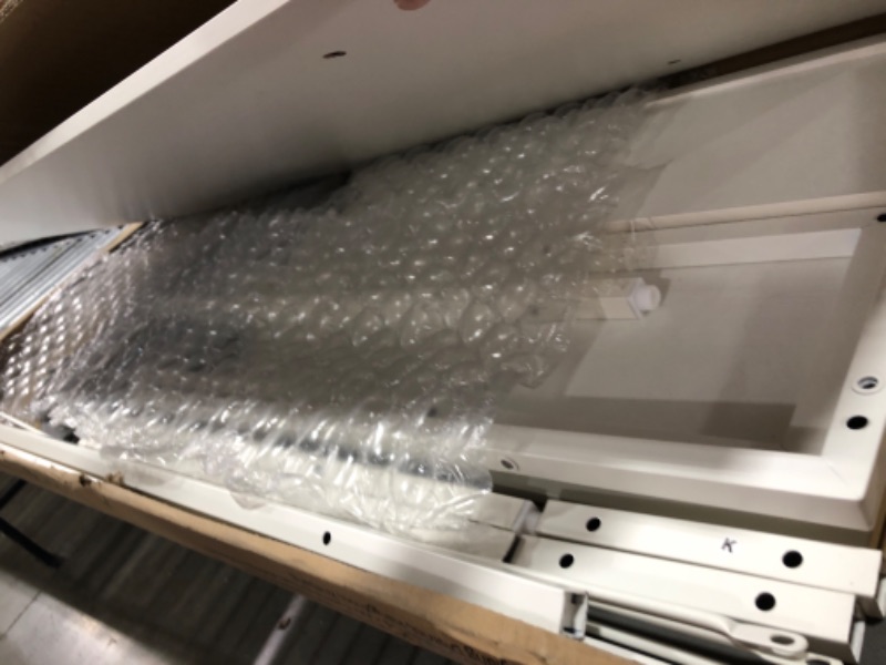 Photo 1 of CubiCubi 55 Inch L Shaped Computer Desk with Storage Shelves