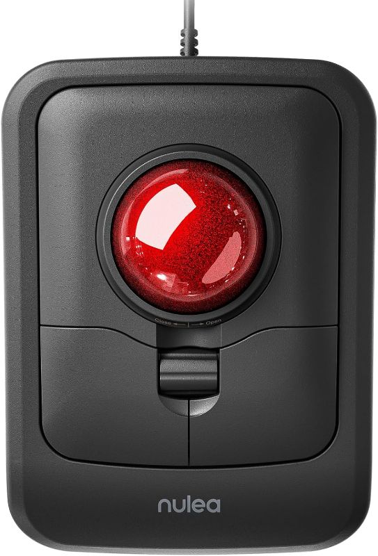 Photo 1 of Nulea M511 Pro Trackball Mouse, Wired Ergonomic Rollerball Mouse, Computer Mouse Compatible with Windows, Mac
